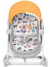 Шезлонг-гойдалка 5 в 1 Kinderkraft Nola Forest Yellow
